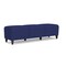 Lesro Siena Lounge Reception 3 Seat Bench, Black, OH Cobalt Upholstery SN3001 - alternate 3